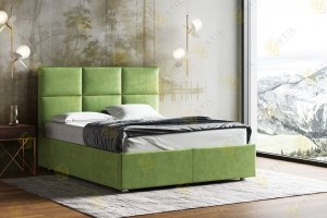 Кровать мягкая Эгерия 140 - Мебельная фабрика «Стиль»