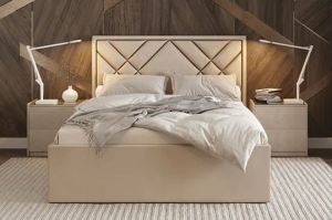 Кровать мягкая Мальта - Мебельная фабрика «Эльба-Мебель»