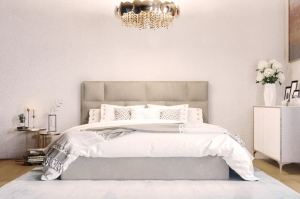 Кровать мягкая Селена - Мебельная фабрика «ЭкоСон»