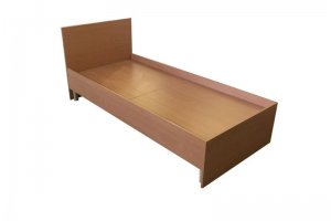 Кровать на металлокаркасе односпальная - Мебельная фабрика «Профмебель»