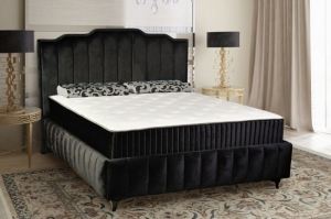 Кровать Oscar Black с основанием - Мебельная фабрика «Вега»