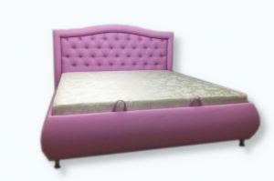Кровать подъемная розовая VALENCIA - Мебельная фабрика «Вологодская мебельная фабрика»