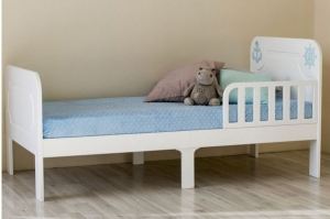 Кровать подростковая Море Белая КПР-3/160 - Мебельная фабрика «Феалта»
