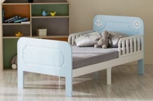 Кровать подростковая Море Голубая КПР-10/160 - Мебельная фабрика «Феалта»