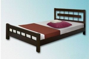 Кровать резная Сакура - Мебельная фабрика «Пайнс»