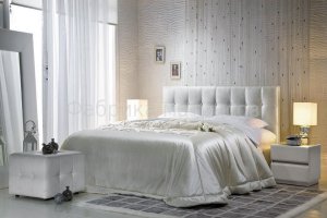 Кровать Ричард с мягкой спинкой - Мебельная фабрика «Аккорд»
