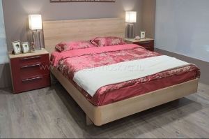 Кровать Rossa дуб Ривьера - Мебельная фабрика «Мебель-Москва»