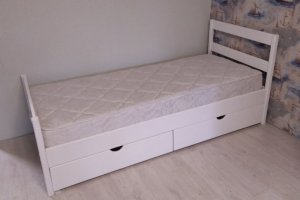 Кровать Розочка односпальная подростковая - Мебельная фабрика «Кроваткин18»
