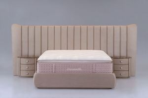 Кровать с большим изголовьем Флорида - Мебельная фабрика «Dream Catchers»