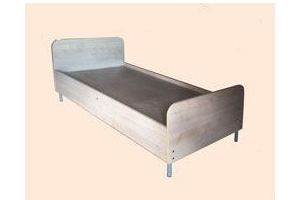 Кровать с царгами ЛДСП - Мебельная фабрика «Мартис Ком»