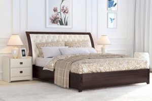 Кровать с изголовьем Nicole Classic - 1 - Мебельная фабрика «Лабэль»