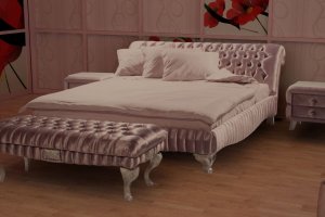 Кровать с капитоне Селена - Мебельная фабрика «Калинка»