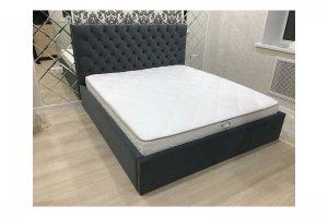 Кровать с каретной стяжкой - Мебельная фабрика «ProstoМебель»