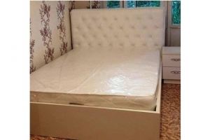 Кровать с каретной стяжкой - Мебельная фабрика «Камелот»