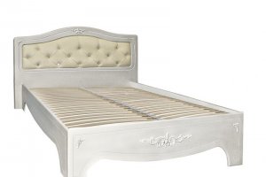 Кровать с каретной стяжкой Барокко - Мебельная фабрика «Мебельный двор»