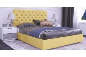 Кровать с каретной стяжкой Гамма - Мебельная фабрика «Термит»