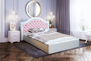 Кровать с каретной стяжкой GF-3 - Мебельная фабрика «Grand Family»