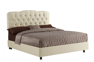Кровать с каретной стяжкой Кровать V08 - Мебельная фабрика «Союз мастеров»