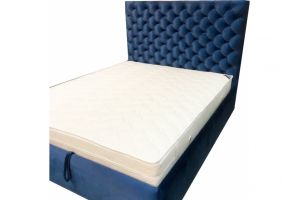 Кровать с каретной стяжкой Виктория - Мебельная фабрика «TOP Mebel»