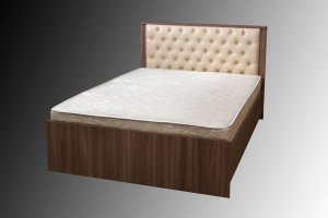 Кровать с мягким Элементом 2 - Мебельная фабрика «Лад»