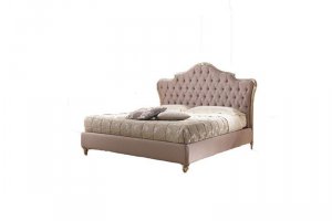 Кровать с мягким изголовьем Барк д12 - Мебельная фабрика «Тройка-Юг»