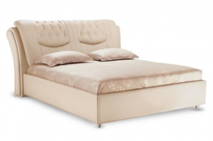 Кровать с мягким изголовьем Магнолия - Мебельная фабрика «SID Диваны»