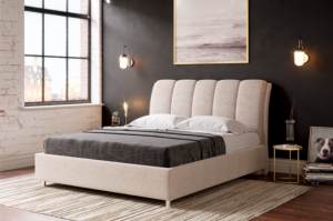 Кровать с мягким изголовьем Орлеан - Мебельная фабрика «Интерика»