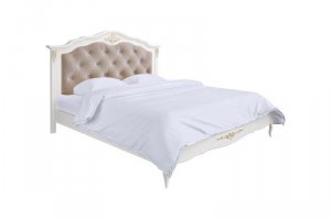 Кровать с мягким изголовьем R318g - Мебельная фабрика «Kreind»