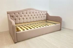 Кровать с мягкими спинками Леро - Мебельная фабрика «Новый Взгляд»