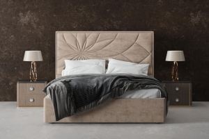 Кровать с увеличенным изголовьем Naomi 3 - Мебельная фабрика «Кроваткин18»