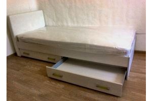Кровать с выдвижными ящиками - Мебельная фабрика «Астро»