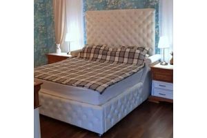 Кровать с высоким изголовьем - Мебельная фабрика «Софт»