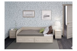 Кровать с ящиками - Мебельная фабрика «Вик»