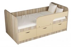 Кровать с ящиками Радуга-2 - Мебельная фабрика «BABYCAR»
