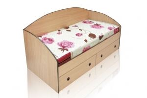 Кровать с ящиками Юниор-2 - Мебельная фабрика «Мир мебели Империя»