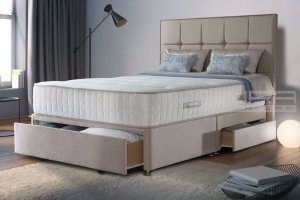Кровать с ящиком Аура 91 - Мебельная фабрика «AURA Interiors»