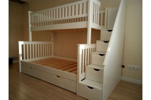 Кровать двухъярусная Снежана - Мебельная фабрика «Детская мебель»