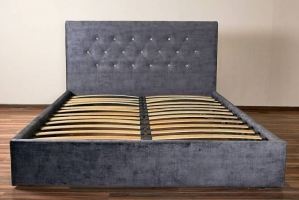 Кровать со стразами Анжелика - Мебельная фабрика «Выбирай мебель»