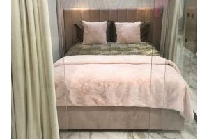 Кровать спальная мягкая - Мебельная фабрика «Софт»