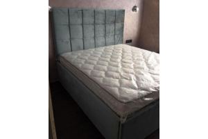 Кровать спальная нежная - Мебельная фабрика «Камелот»