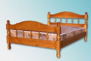Кровать Точенка - Мебельная фабрика «Пайнс»