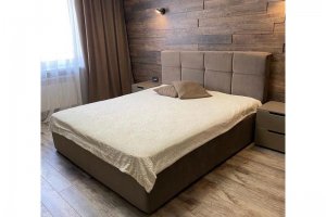 Кровать в мягкой обивке - Мебельная фабрика «Астмебель»