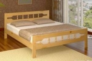 Кровать в спальню Крокус - Мебельная фабрика «Пайнс»