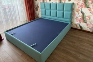 Кровать в велюре Galaxy 13 - Мебельная фабрика «Орион-Крым»