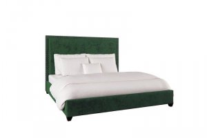 Кровать зеленая Монза - Мебельная фабрика «Агора Мебель»