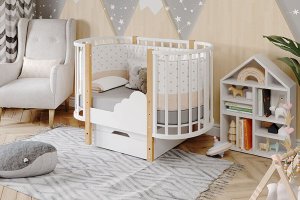Кроватка детская Элен - Мебельная фабрика «Можгинский лесокомбинат»