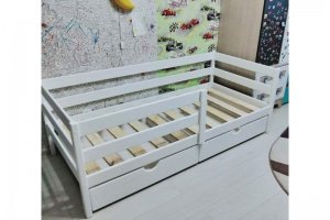 Кроватка односпальная Крошка - Мебельная фабрика «Кроваткин18»