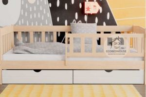 Кроватка Single scandi - Мебельная фабрика «EcoBedHouse»