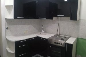 Кухня черная - Мебельная фабрика «RiN Мебель»