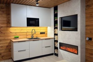 Кухня прямая маленькая - Мебельная фабрика «МЭК»